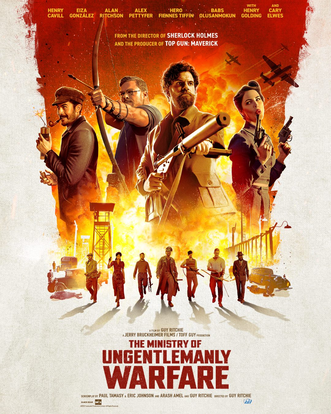 The Ministry of Ungentlemanly Warfare poster