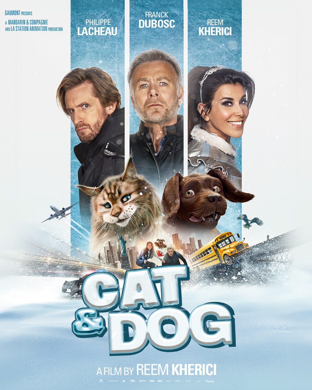 Cat & Dog poster