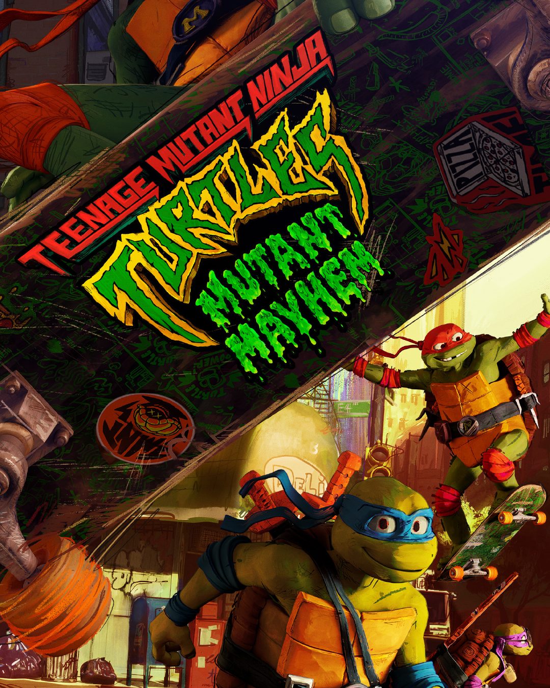 Teenage Mutant Ninja Turtles: Mutant Mayhem poster