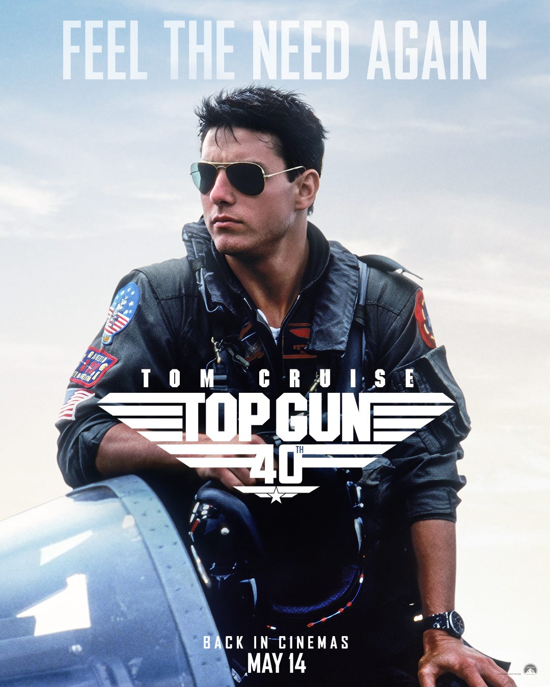 Top Gun 40th Anniversary poster