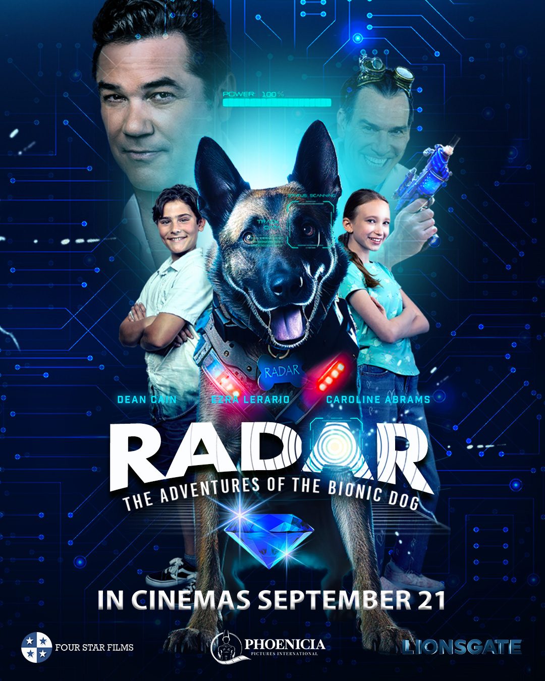 RADAR: The Adventures of the Bionic Dog key art