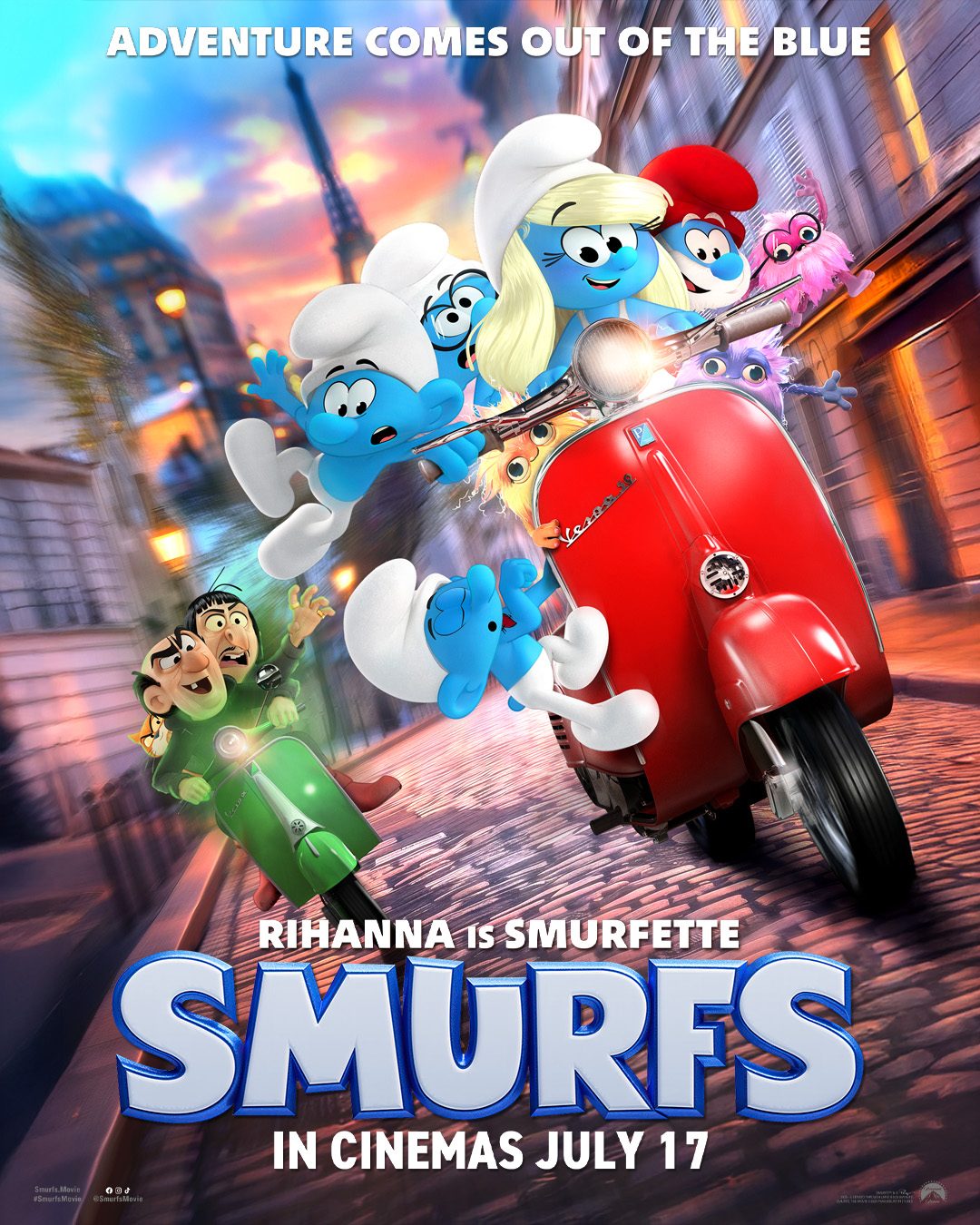 SMURFS key art