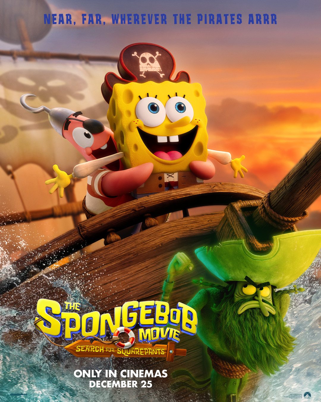 The SpongeBob Movie: Search for Squarepants key art