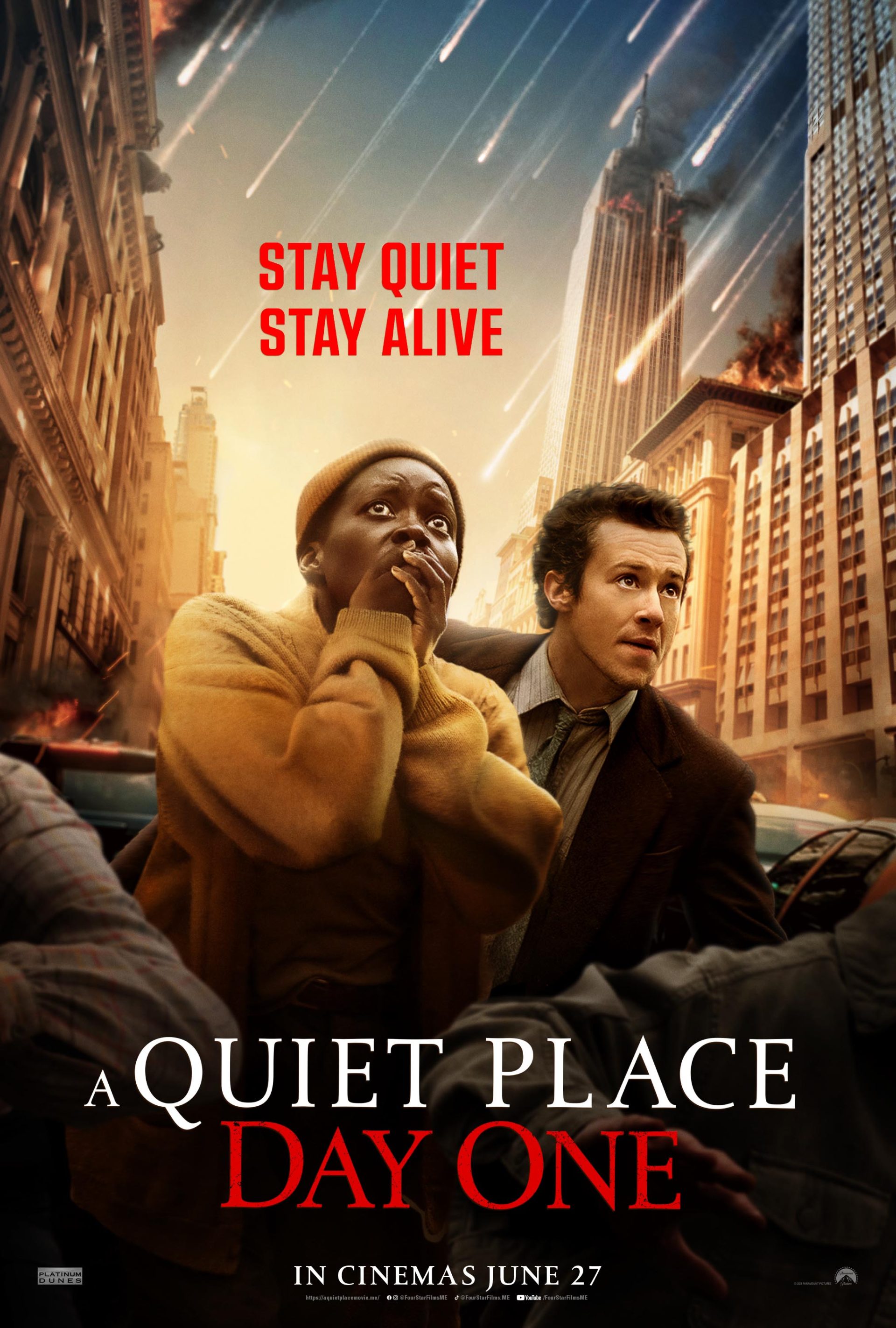 A Quiet Place: Day One key art