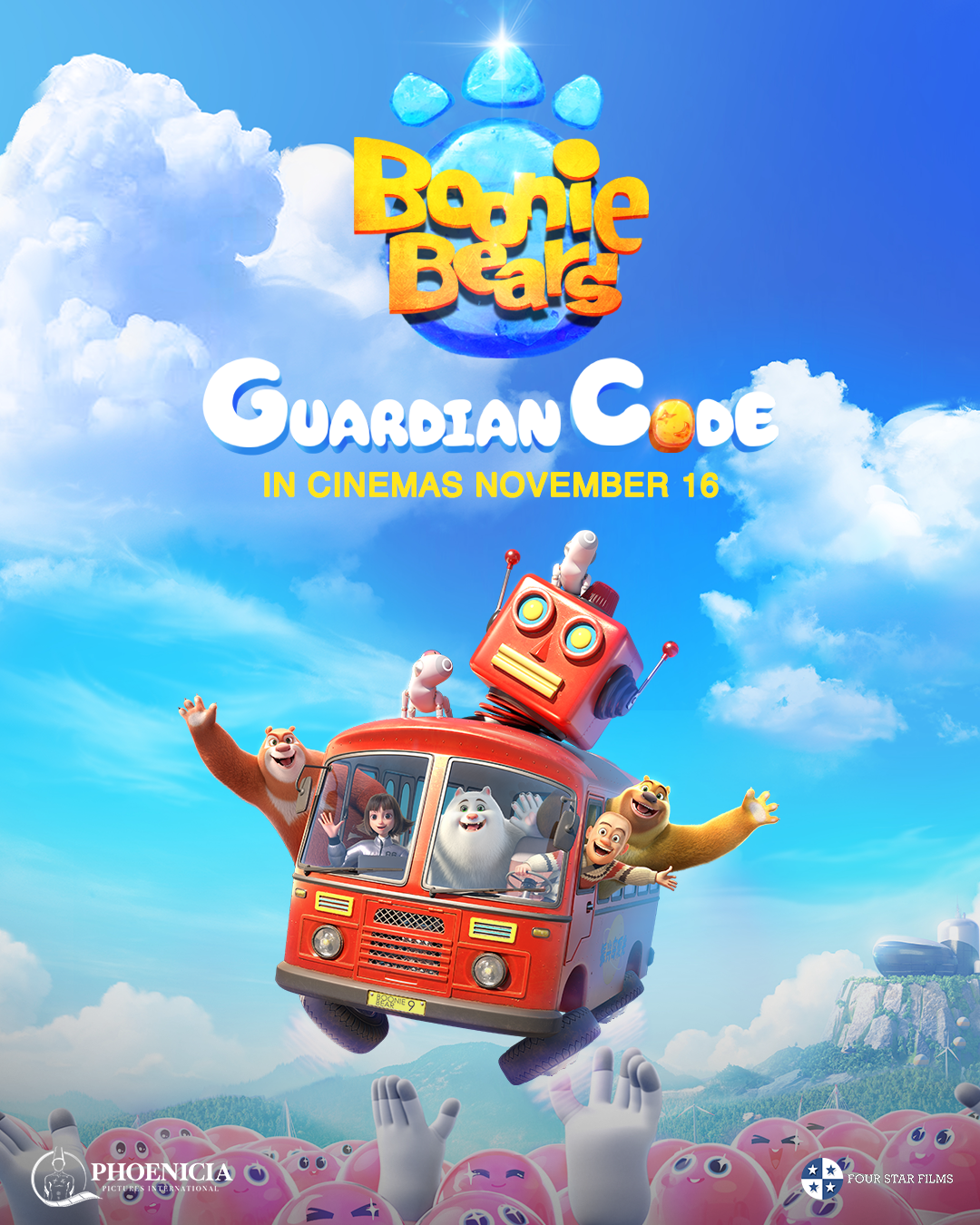 Boonie Bears: Guardian Code key art
