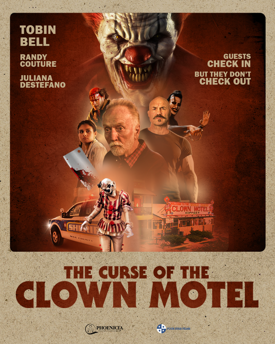 The Curse of the Clown Motel key art