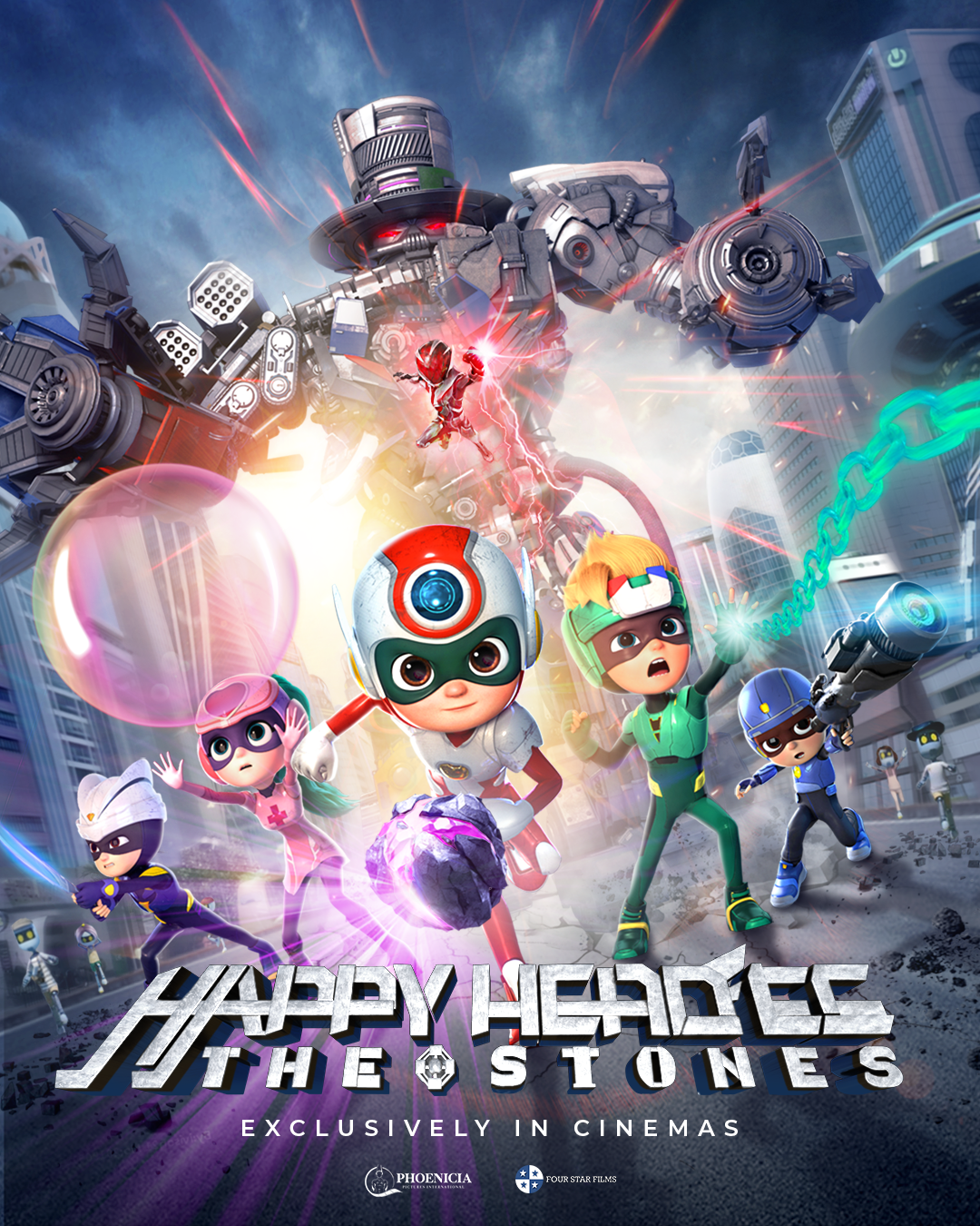 Happy Heroes: The Stones key art