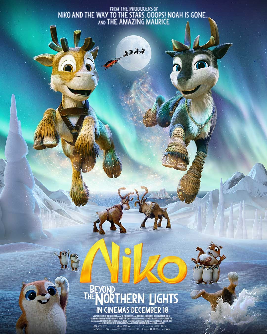 Niko: Beyond the Northern Lights key art