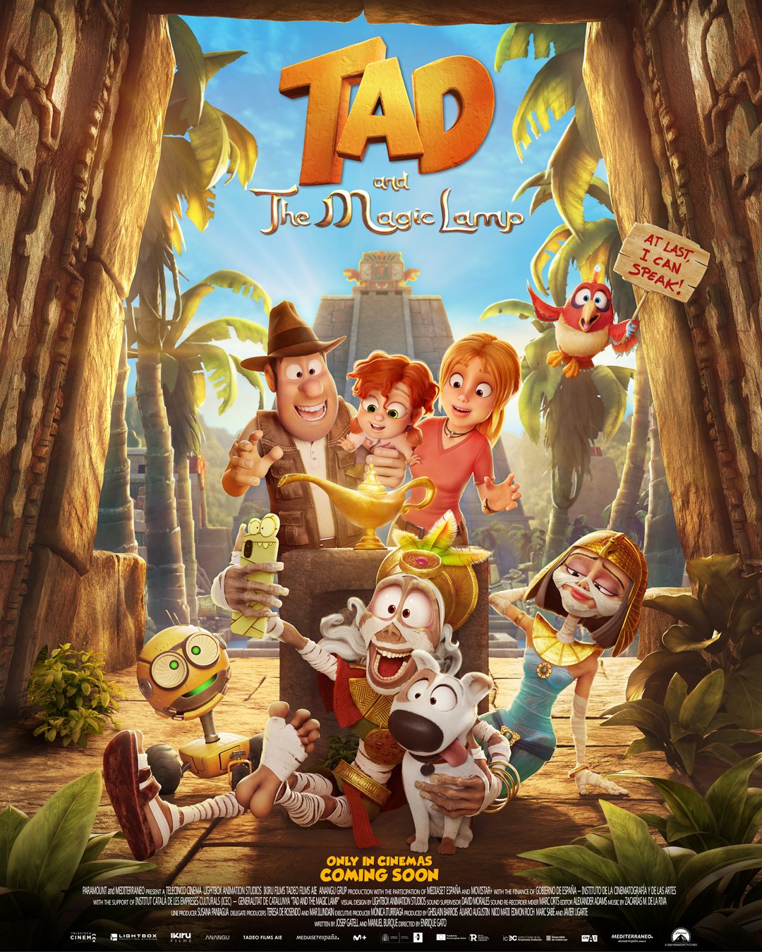 Tad and the Magic Lamp key art