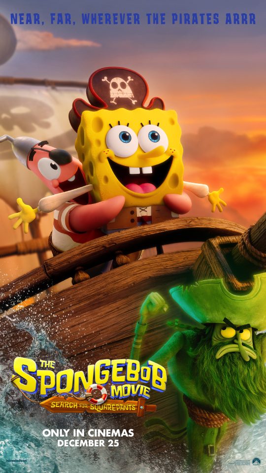 The SpongeBob Movie: Search for Squarepants key art