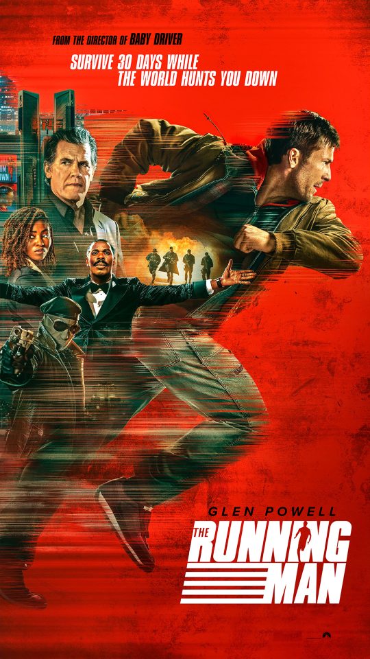 The Running Man key art