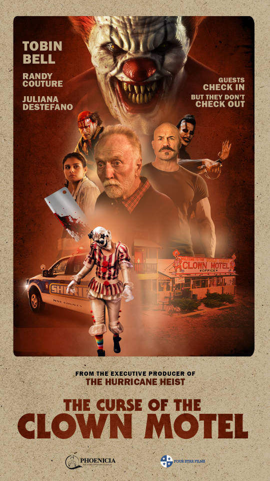 The Curse of the Clown Motel key art