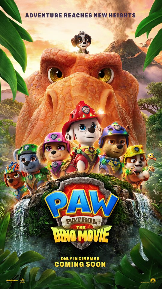 PAW Patrol: The Dino Movie key art