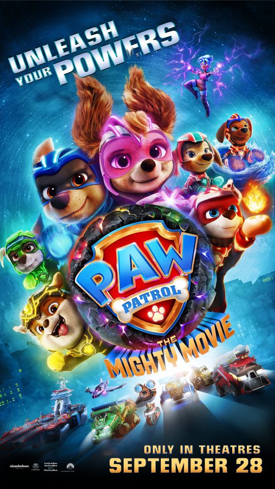 PAW Patrol: The Mighty Movie key art