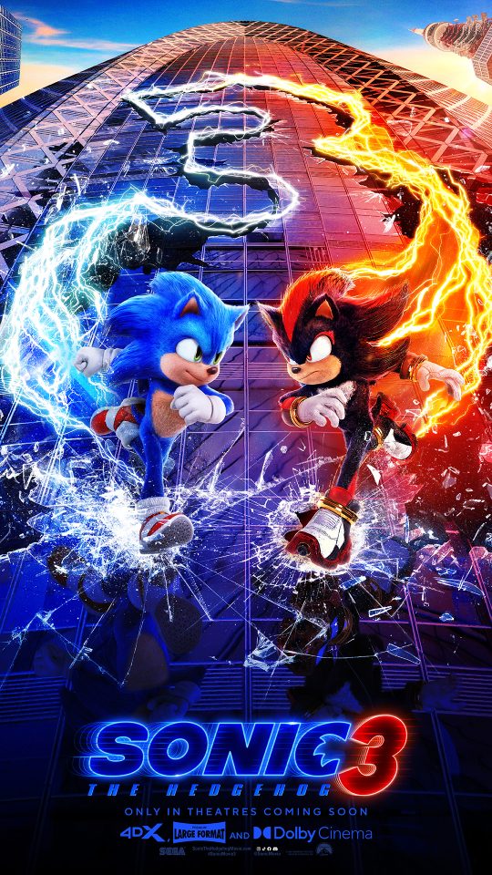 Sonic The Hedgehog 3 key art
