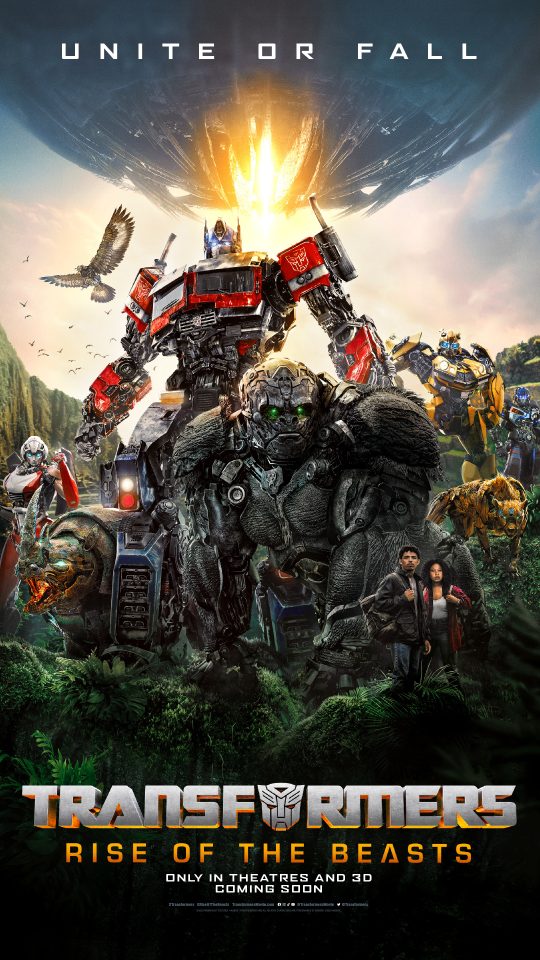 Transformers: Rise of the Beasts key art
