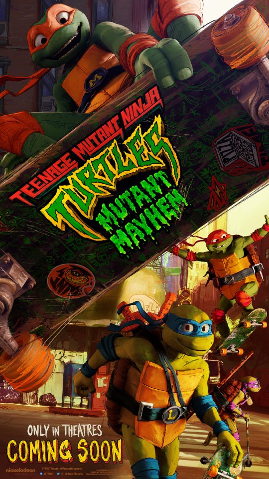 Teenage Mutant Ninja Turtles: Mutant Mayhem key art
